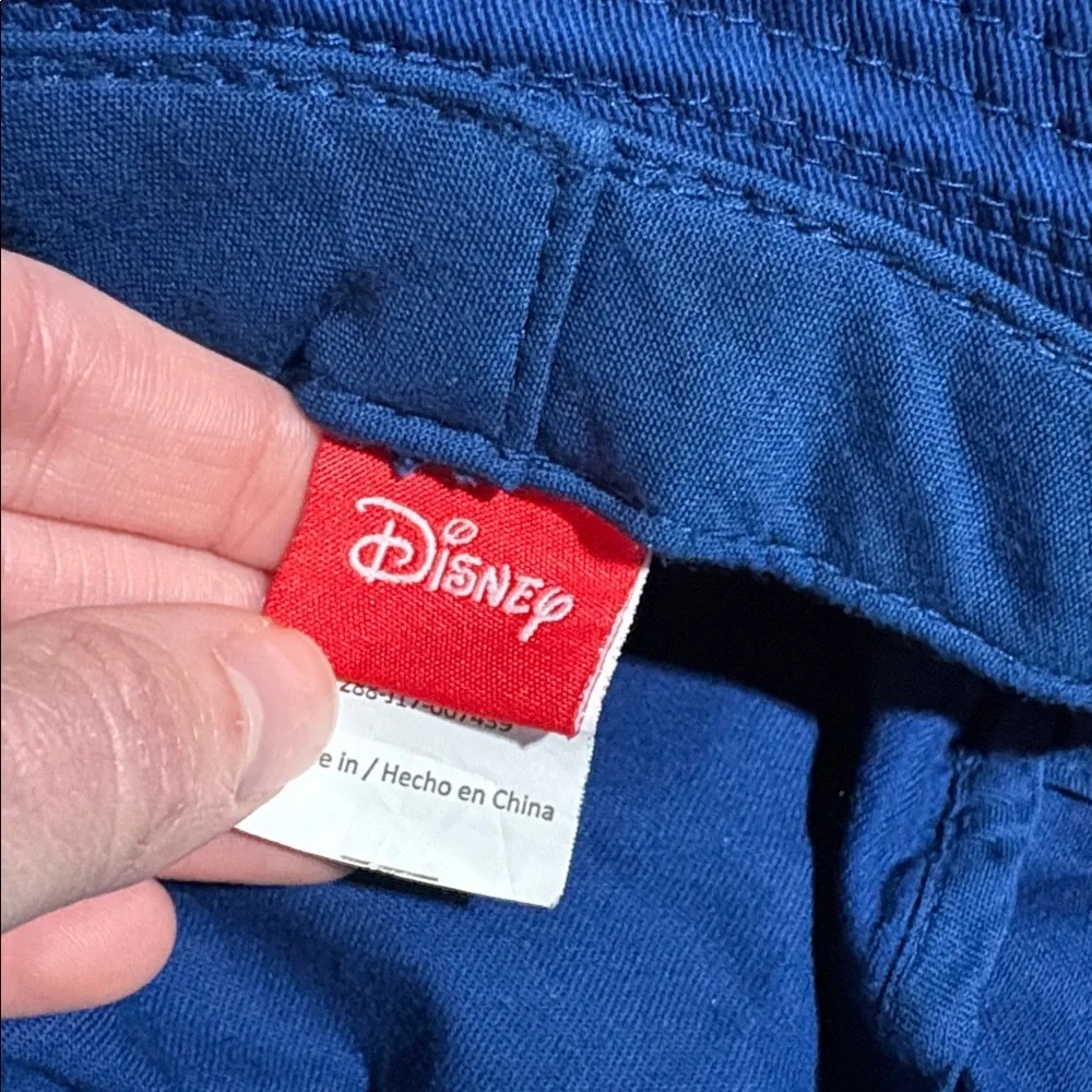 Disney Mickey Mouse Blue Red Graphic Bucket Hat Kids